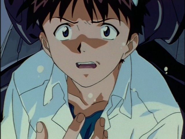Shinji Worried 2 Blank Meme Template