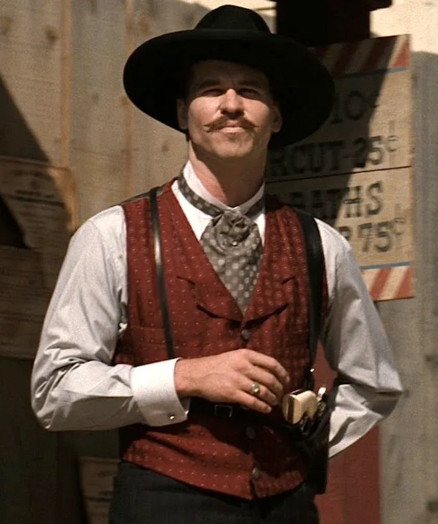 High Quality Val Kilmer in Tombstone Blank Meme Template