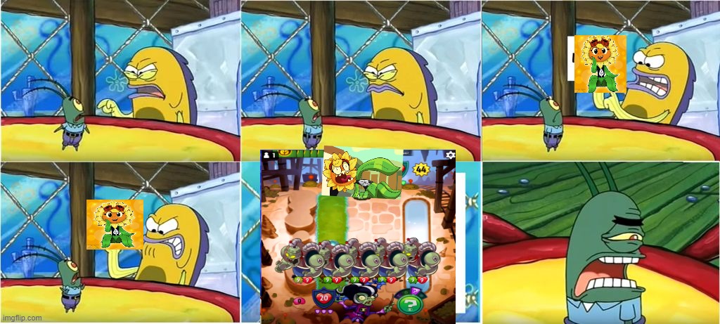 pvz heroes players when a hacker spams zombot 1000 | image tagged in what it's just an ordinary krabby oh my goodness,pvz,plants vs zombies,solar flare,plants vs zombies heroes,pvzh | made w/ Imgflip meme maker