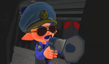 Inkling yelling Blank Meme Template