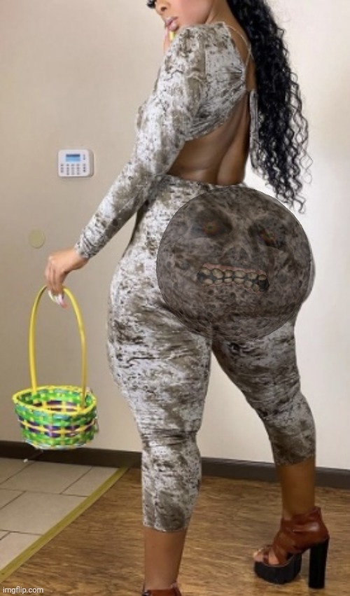 Big butt egg hunting | image tagged in big butt egg hunting | made w/ Imgflip meme maker