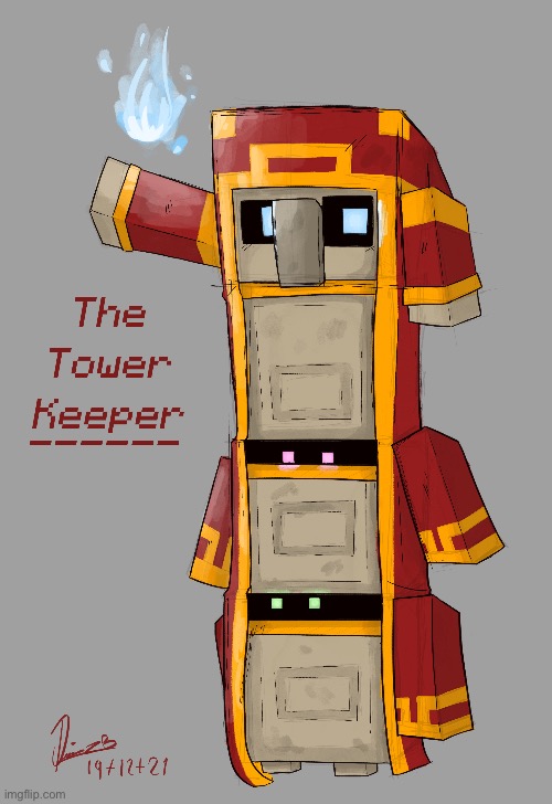 this is the tower keeper | made w/ Imgflip meme maker