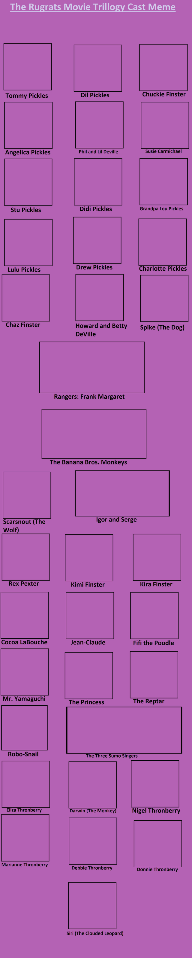 High Quality Rugrats Movie Blank Meme Template