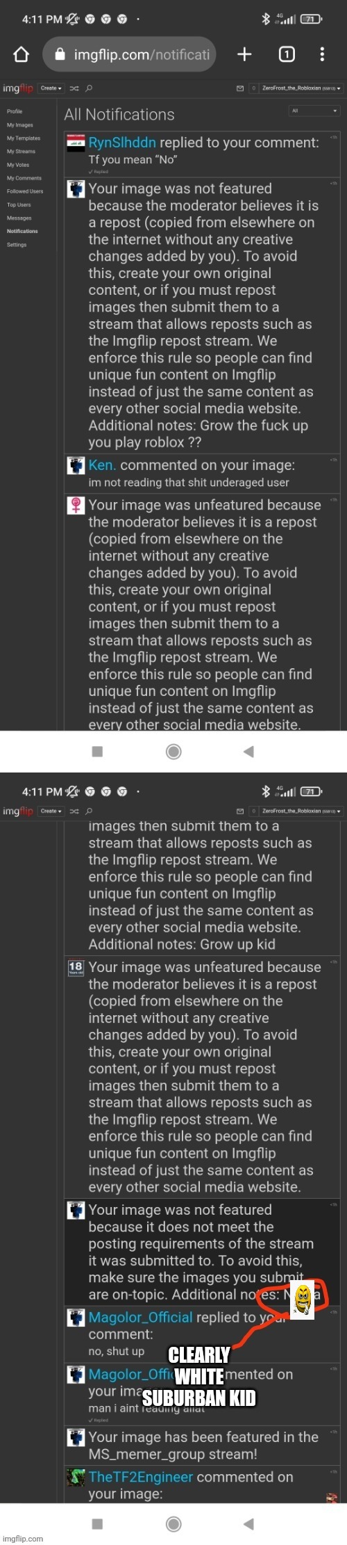 I really had to go desktop mode for this xd | made w/ Imgflip meme maker