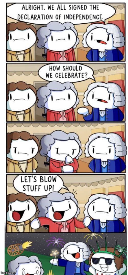 738 | image tagged in theodd1sout,comics/cartoons,comics,4th of july,independence day,constitution | made w/ Imgflip meme maker