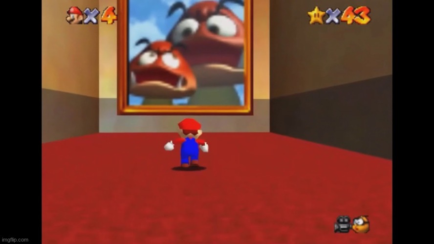 Mario Painting Jump | image tagged in mario painting jump | made w/ Imgflip meme maker