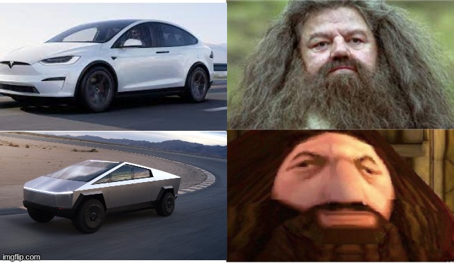 Hagrid Ps1 | image tagged in tesla | made w/ Imgflip meme maker