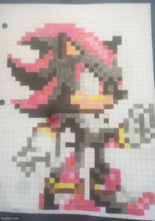 Shadow (#757) | image tagged in shadow the hedgehog,shadow,drawing,pixel,drawings,pictures | made w/ Imgflip meme maker