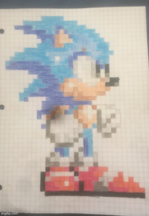 Sonic (#758) | image tagged in sonic the hedgehog,sonic,sega,drawing,drawings,pictures | made w/ Imgflip meme maker