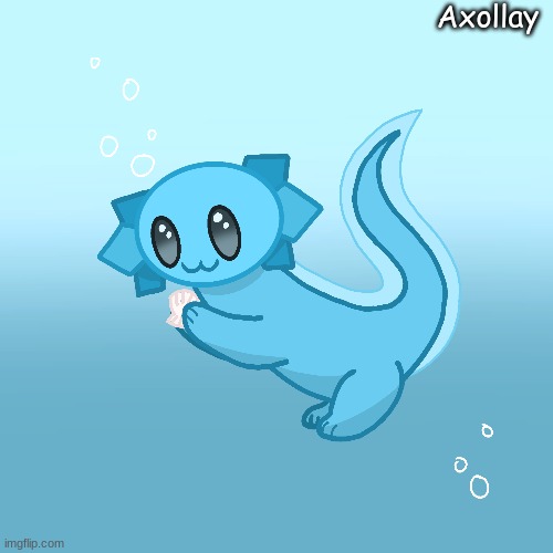 Axolotl Drawing | image tagged in drawing,original,axolotl | made w/ Imgflip meme maker