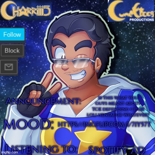 it might be, idk how old asuka is | HTTPS://IMGFLIP.COM/I/7IY57T; Is this what you guys meant about TCK defending CP or loli hentai or whatever? Spotify ad | image tagged in the charriii temp that which belongs to lunatico | made w/ Imgflip meme maker