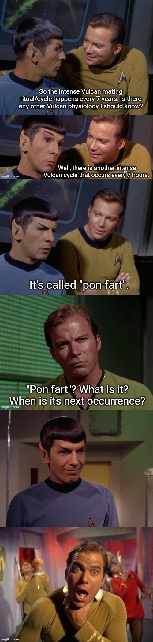Star Trek Pon Fart | image tagged in star trek pon fart | made w/ Imgflip meme maker