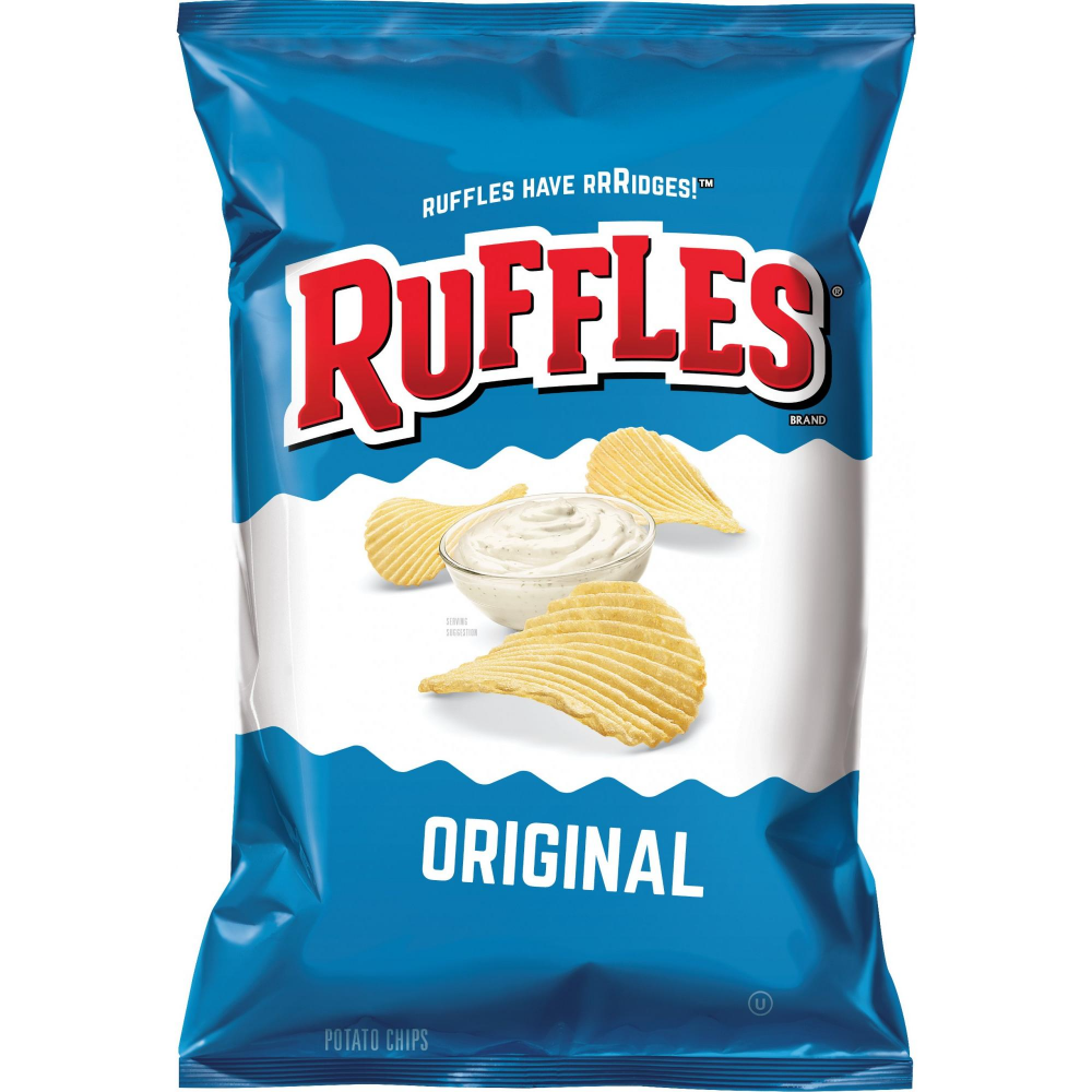 Ruffled chips Blank Meme Template