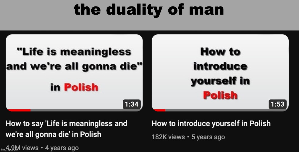 2020 lore | the duality of man | made w/ Imgflip meme maker