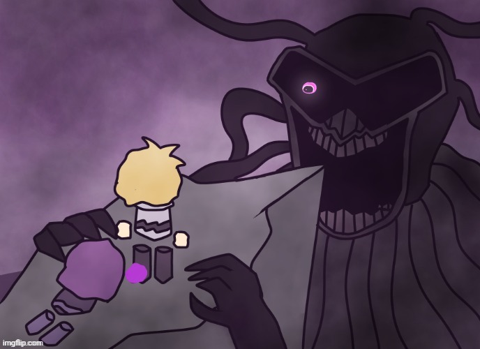 BREAK THE STRINGS (final boss thing or something, not related to Salad Struggles) | made w/ Imgflip meme maker