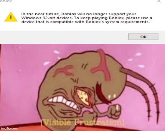 So you think Roblox should end support for 32-Bit devices? I personally  don't. : r/roblox