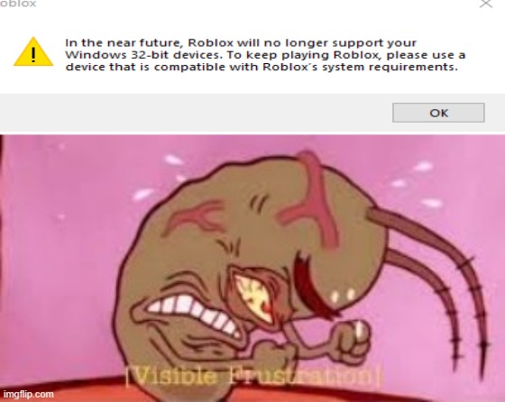 Roblox application thinks my PC is 32 bit when it is 64 bit. :D :  r/RobloxHelp