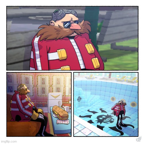 sad eggman | image tagged in sad eggman | made w/ Imgflip meme maker