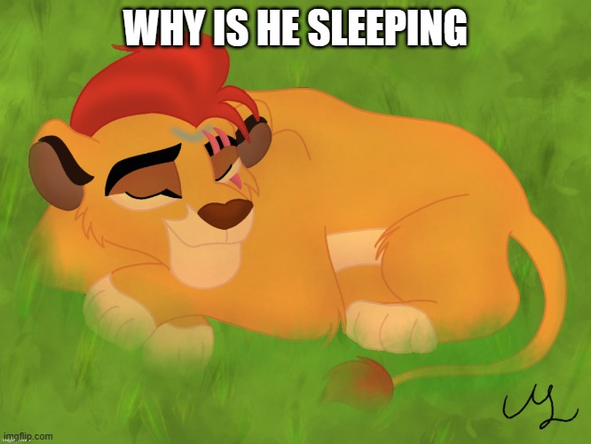 Used in comment | WHY IS HE SLEEPING | image tagged in a mentally sick piece of garbage | made w/ Imgflip meme maker