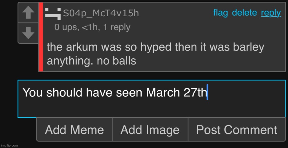 made w/ Imgflip meme maker