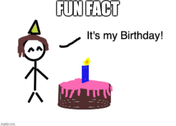 FUN FACT | made w/ Imgflip meme maker