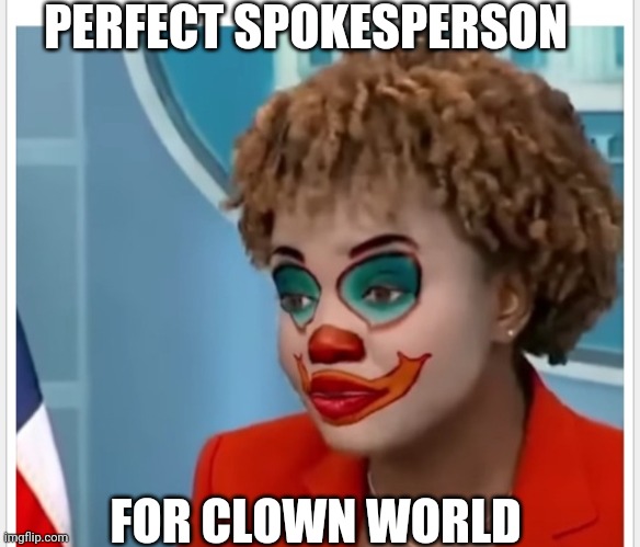 PERFECT SPOKESPERSON FOR CLOWN WORLD | made w/ Imgflip meme maker