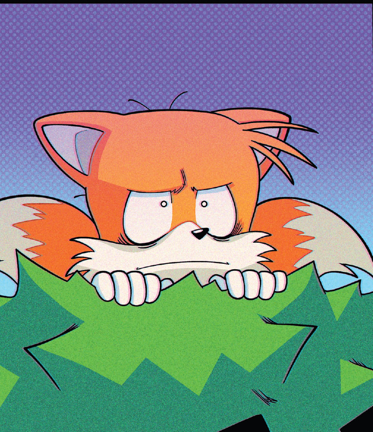 High Quality tails disturbed Blank Meme Template