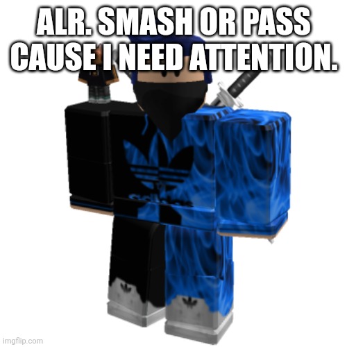 Zero Frost | ALR. SMASH OR PASS CAUSE I NEED ATTENTION. | image tagged in zero frost | made w/ Imgflip meme maker