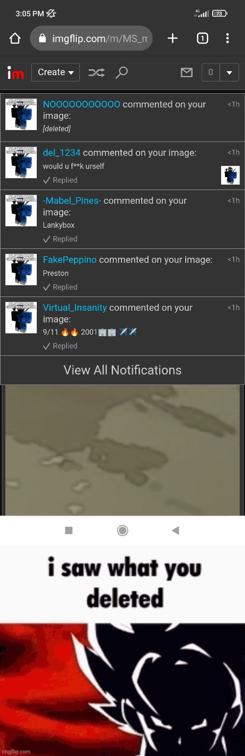 image tagged in i saw what you deleted | made w/ Imgflip meme maker