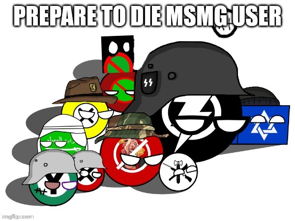 The political parties of amt redesign and aft | PREPARE TO DIE MSMG USER | image tagged in the political parties of amt redesign and aft | made w/ Imgflip meme maker