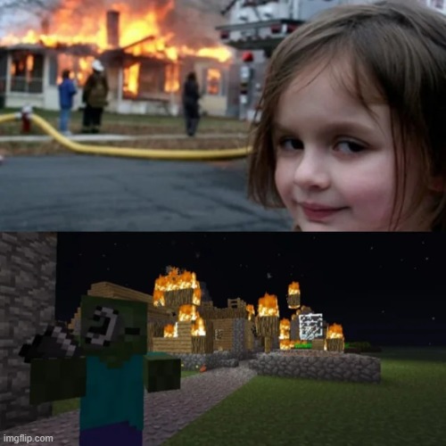 Hmmm... | image tagged in minecraft,memes,funny | made w/ Imgflip meme maker