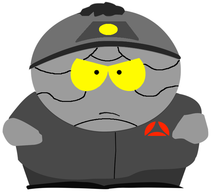 Cartbot (Eric Cartman) as Mechani Kong Blank Meme Template