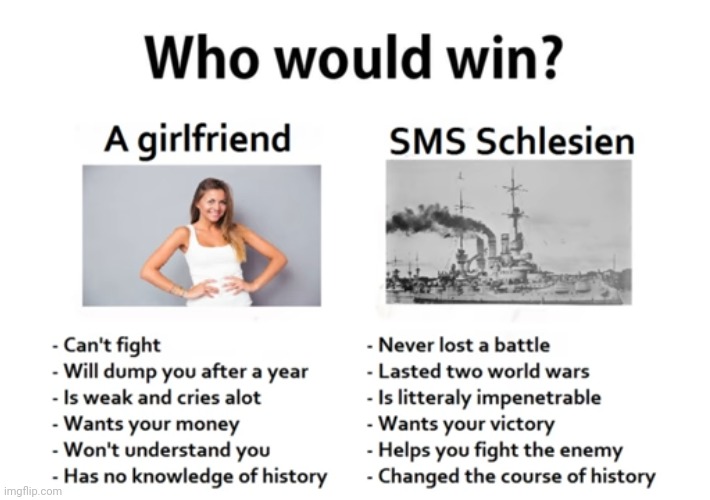 I am SMS Schlesien-sexual /j pls don't ban me, is for funni (also, same goes for boifrens) | made w/ Imgflip meme maker