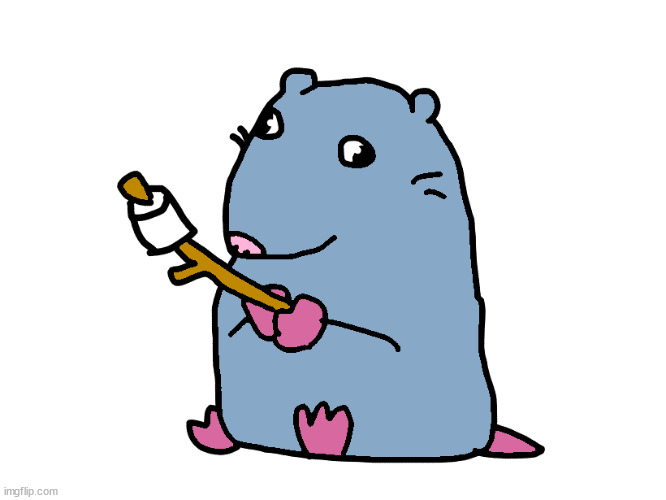 stupid rat roasting marshmellow | made w/ Imgflip meme maker