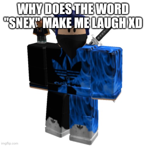 Zero Frost | WHY DOES THE WORD "SNEX" MAKE ME LAUGH XD | image tagged in zero frost | made w/ Imgflip meme maker