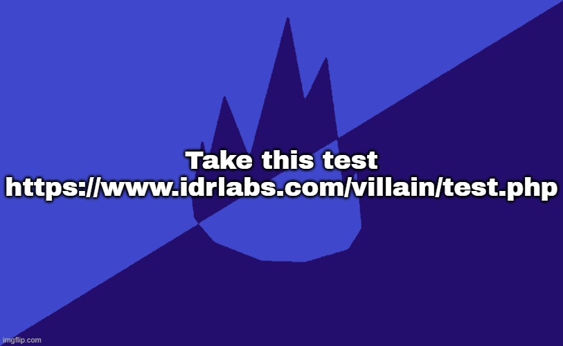 MSMG Dark Blue 2023 Flag | Take this test
https://www.idrlabs.com/villain/test.php | image tagged in msmg dark blue 2023 flag | made w/ Imgflip meme maker