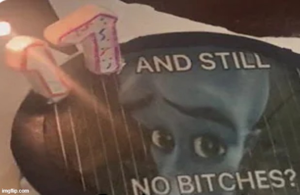 l | image tagged in 17 and still no bitches | made w/ Imgflip meme maker