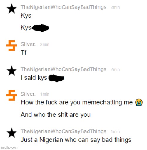 WHO THIS NIBBA :loudly_crying_face: | made w/ Imgflip meme maker