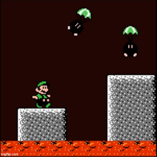 SMB3 Volcano Level Real | made w/ Imgflip meme maker