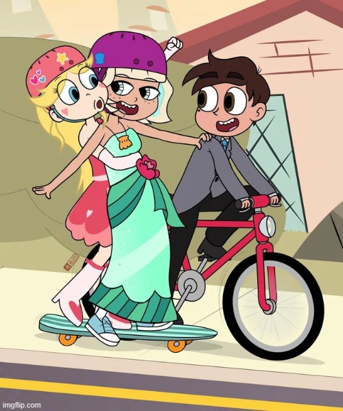 Prom on Wheels | image tagged in star vs the forces of evil | made w/ Imgflip meme maker