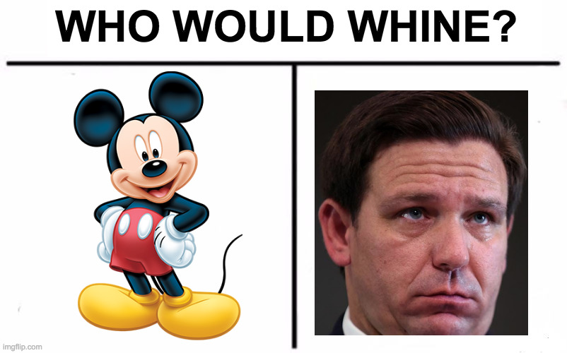 Who Would Win? Meme | WHO WOULD WHINE? | image tagged in memes,who would win | made w/ Imgflip meme maker