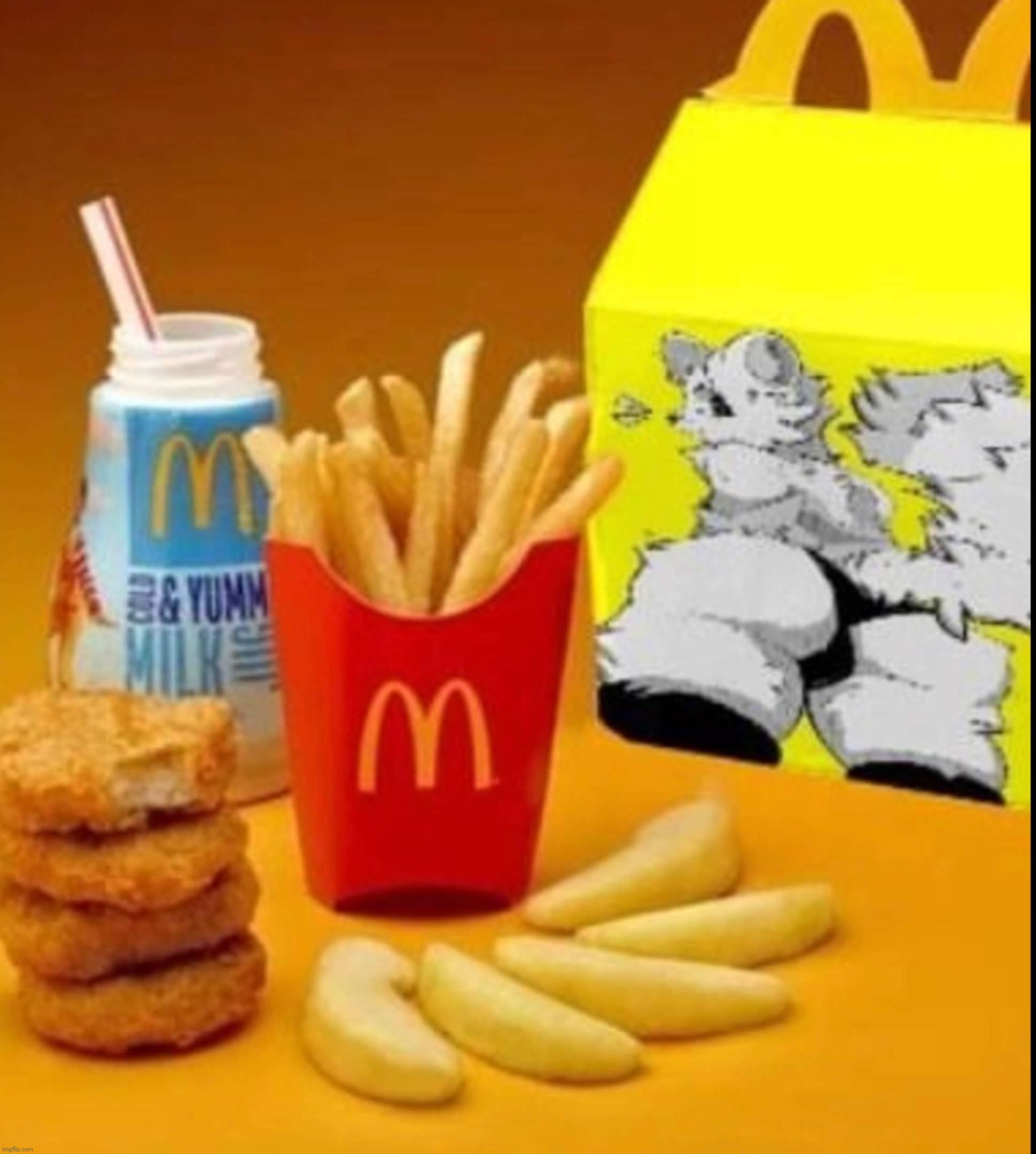 A Totally not sus Happy Meal | made w/ Imgflip meme maker