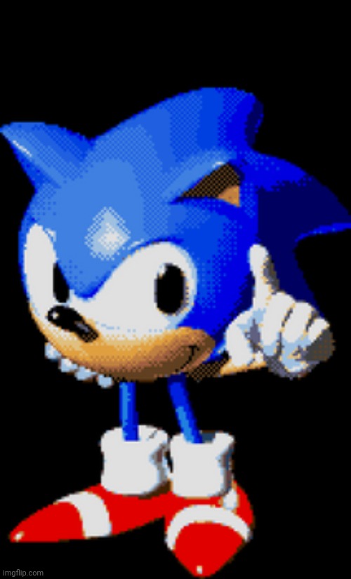 Cursed Sonic! | image tagged in cursed sonic | made w/ Imgflip meme maker