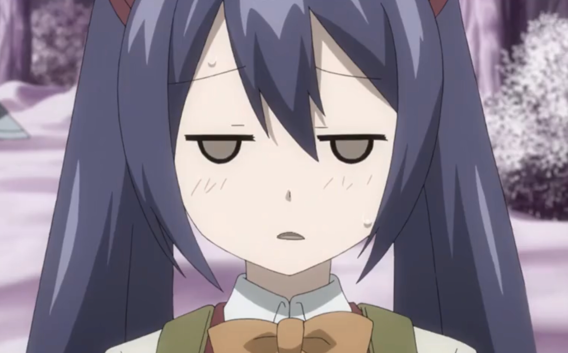 Fairy Tail - Unamused Wendy Blank Meme Template