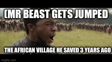 Mr beast out here saving lives : r/memes