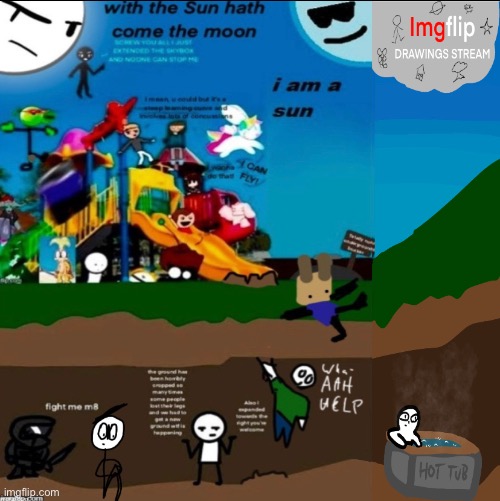 I swear this is my last drawing for tonight i swear- | made w/ Imgflip meme maker