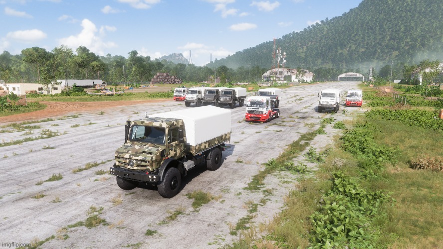 Unimog supremacy | image tagged in forza horizon 5 | made w/ Imgflip meme maker