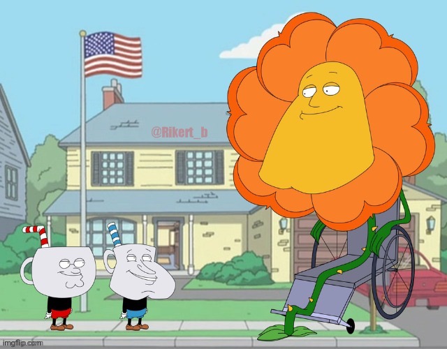 Cup Griffin and Mug Quagmire | image tagged in yadda yadda yadda post above shut up the joke is getting old | made w/ Imgflip meme maker