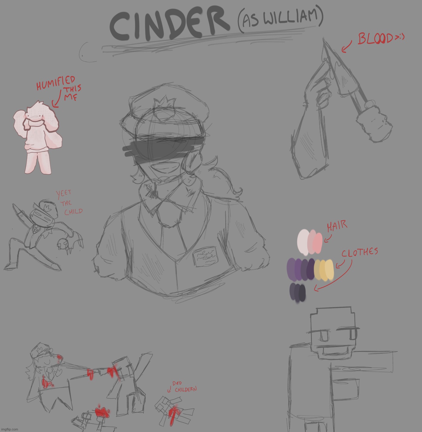 I’ve switched roles in fnai | image tagged in i murder childern | made w/ Imgflip meme maker