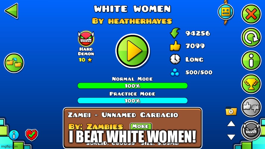 real | I BEAT WHITE WOMEN! | made w/ Imgflip meme maker